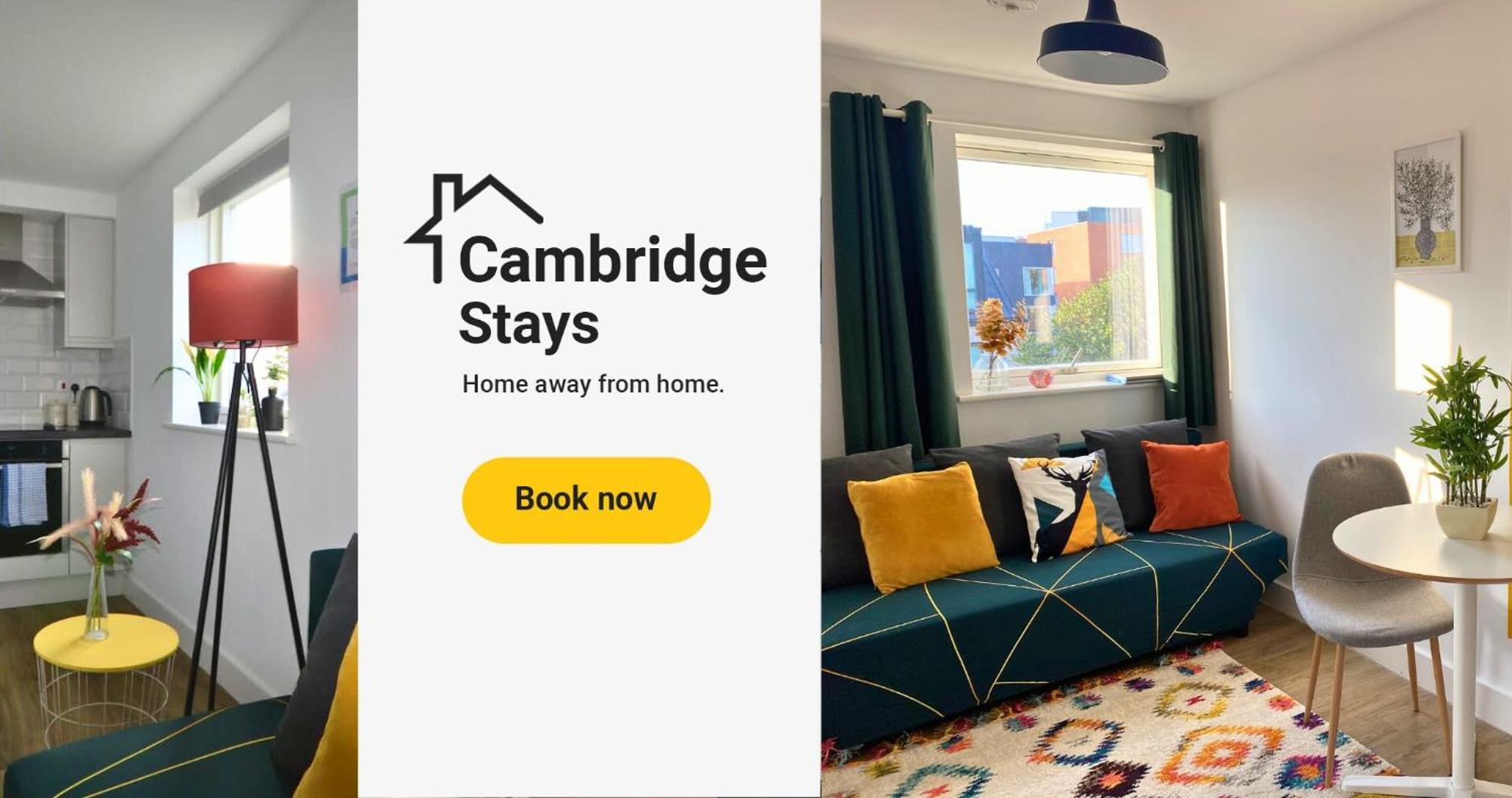 Cambridge Stays Central Apart Hotel 1Br Flats-Easy Walk To City Centre-Parking 外观 照片