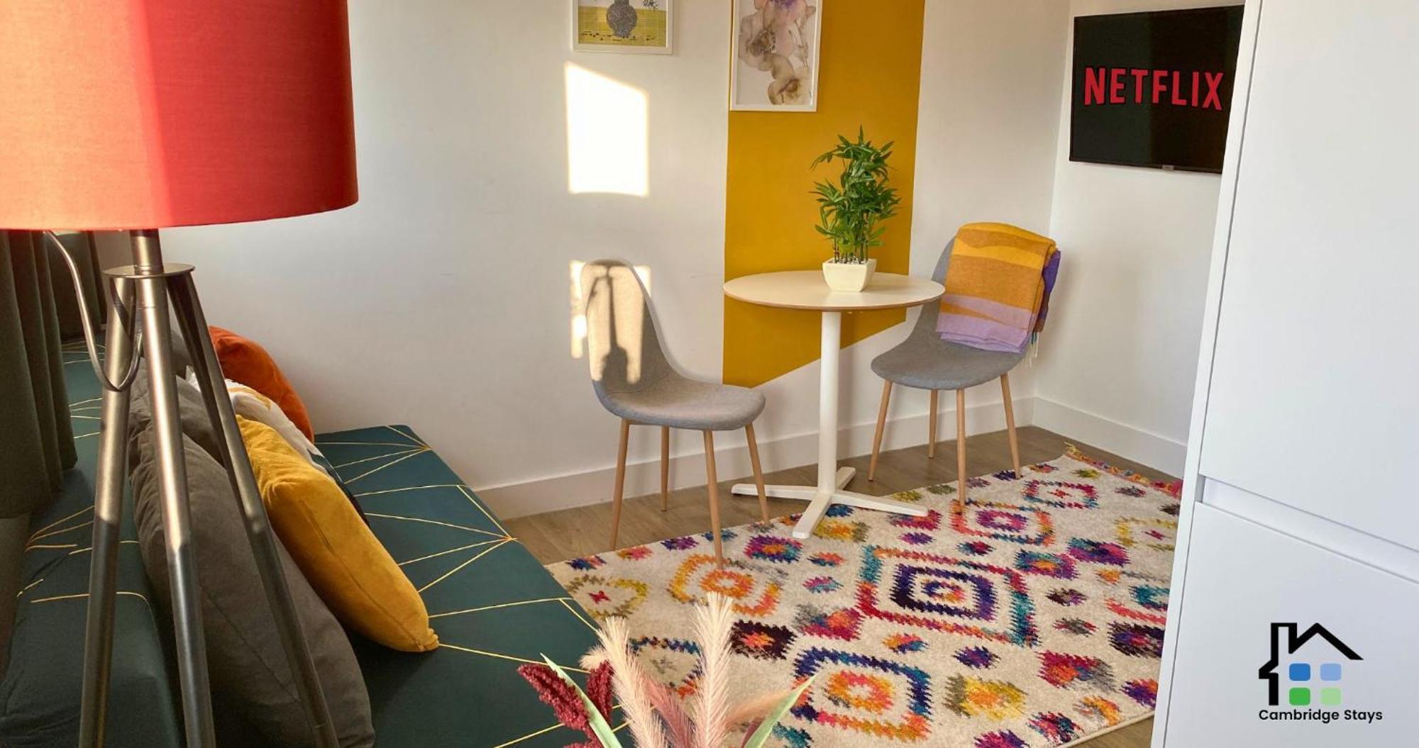Cambridge Stays Central Apart Hotel 1Br Flats-Easy Walk To City Centre-Parking 外观 照片